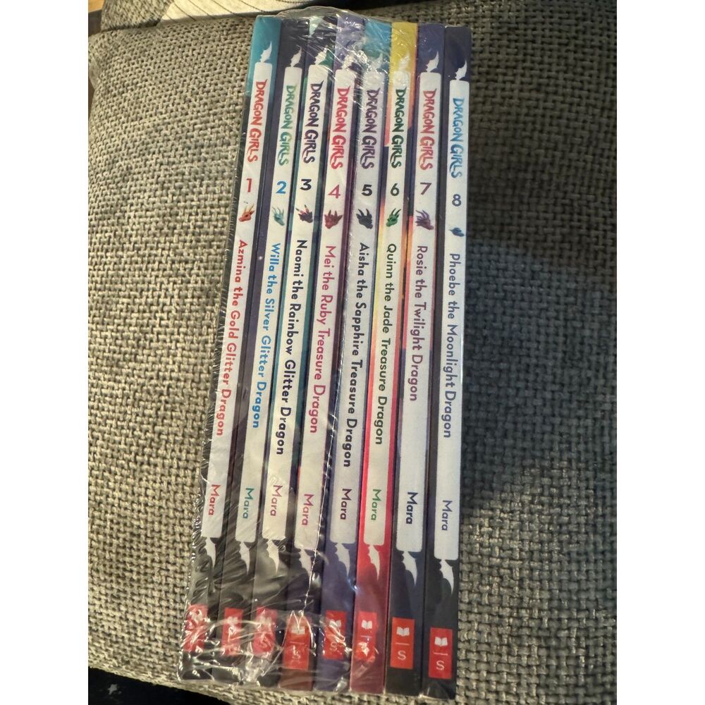 Dragon Girls Series Books 1-8 Paperback Box Set Lot Maddy Mara